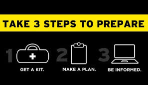 3 steps to preparedness